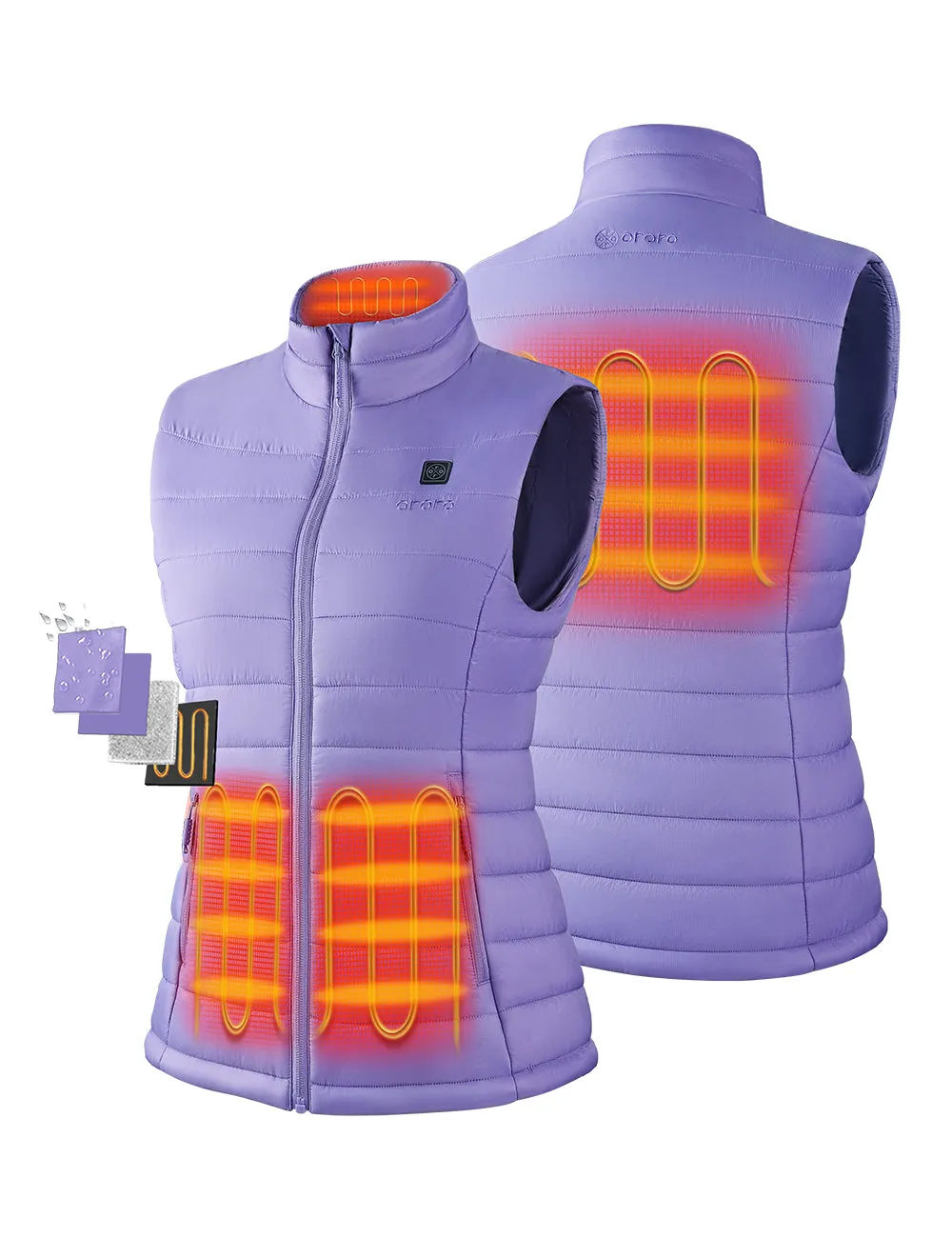 Women's Classic Heated Vest (Apparel Only)