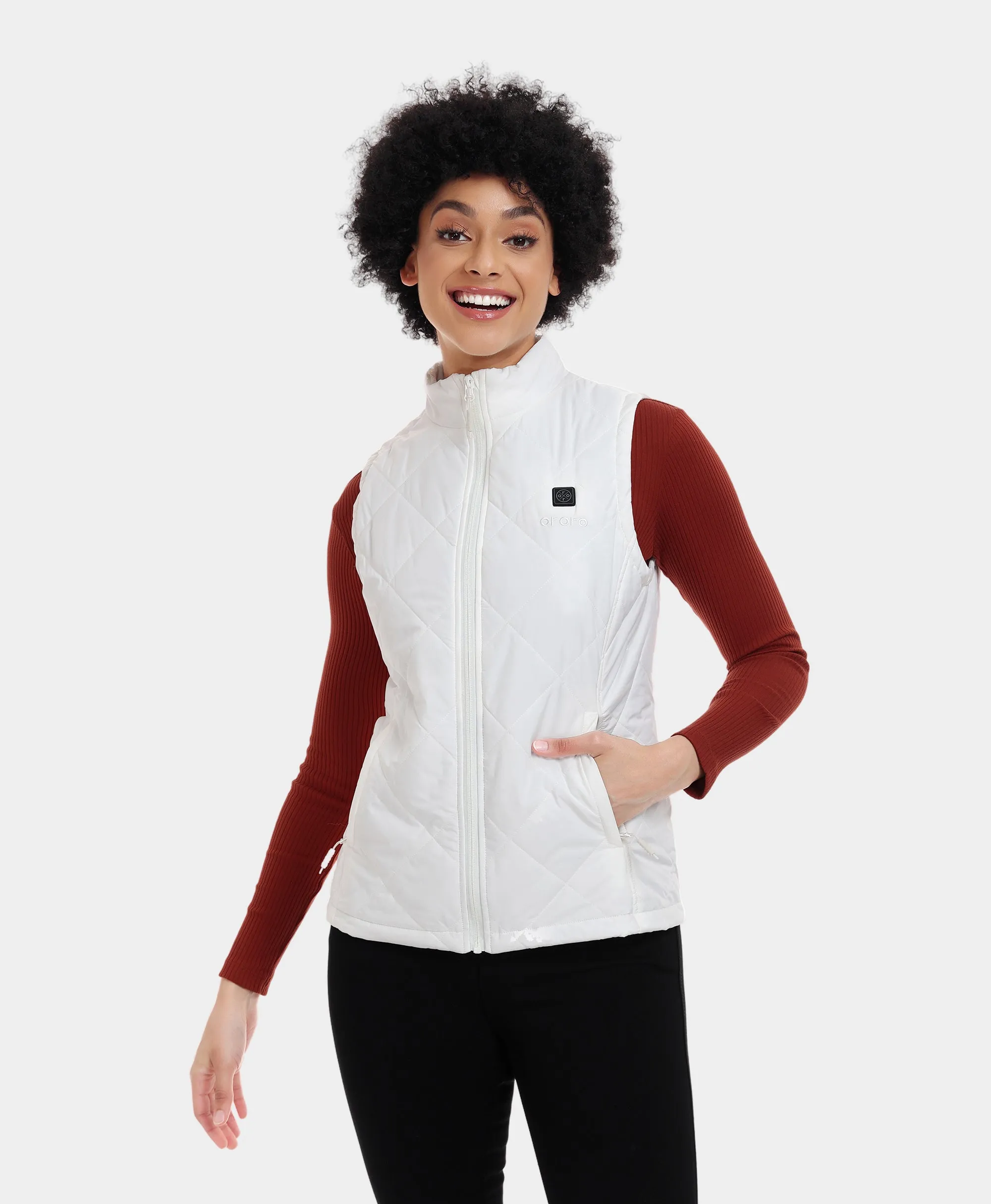 Women's Heated Quilted Vest - New Colors