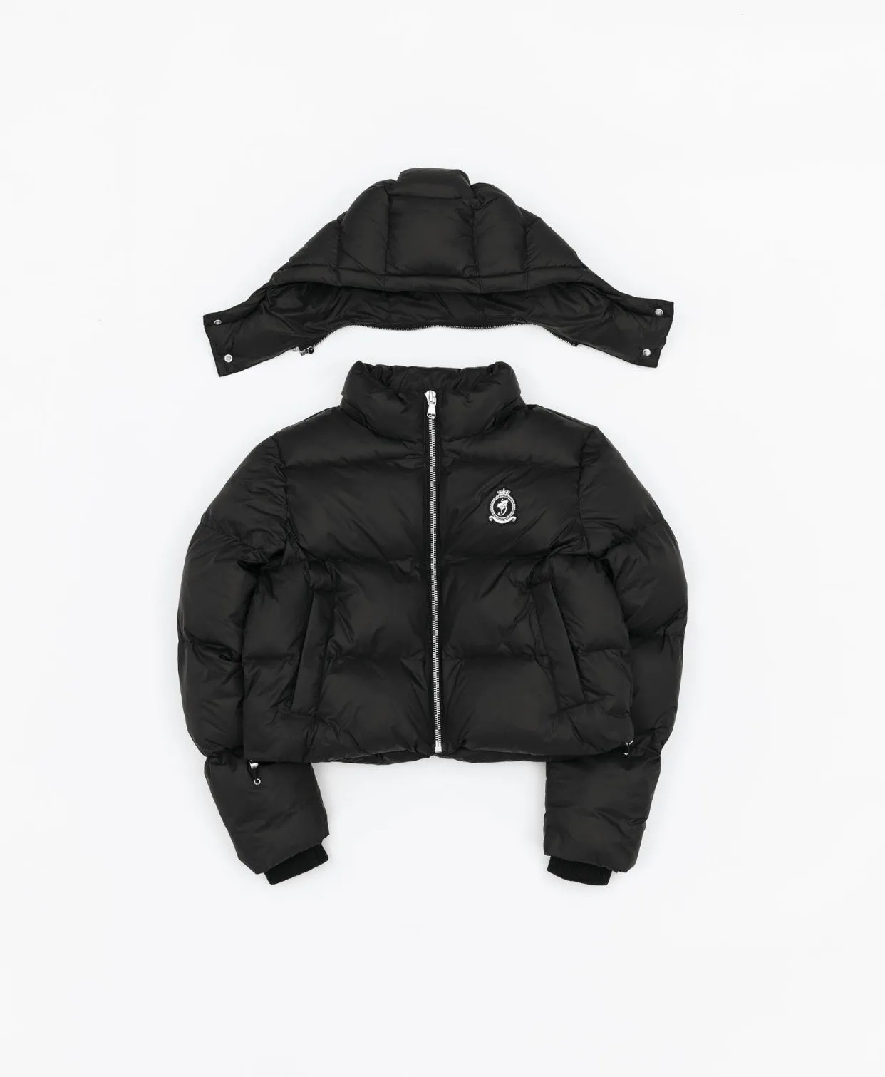 Womens HRH Puffer - Black