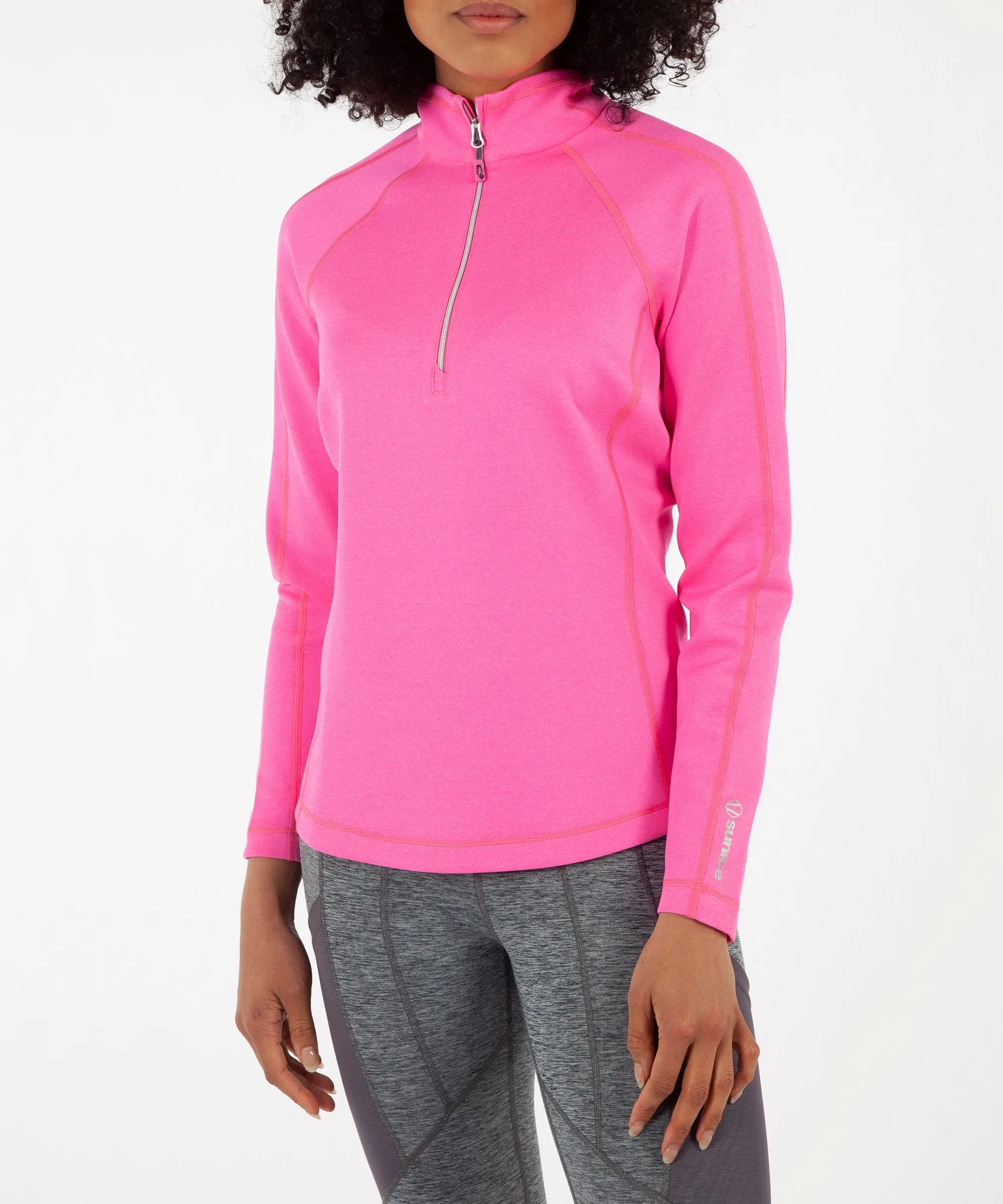 Women's Maddy Lightweight Stretch Thermal Half-Zip Pullover