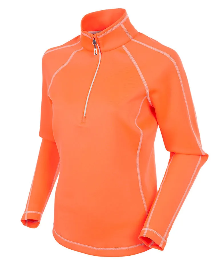 Women's Maddy Lightweight Stretch Thermal Half-Zip Pullover