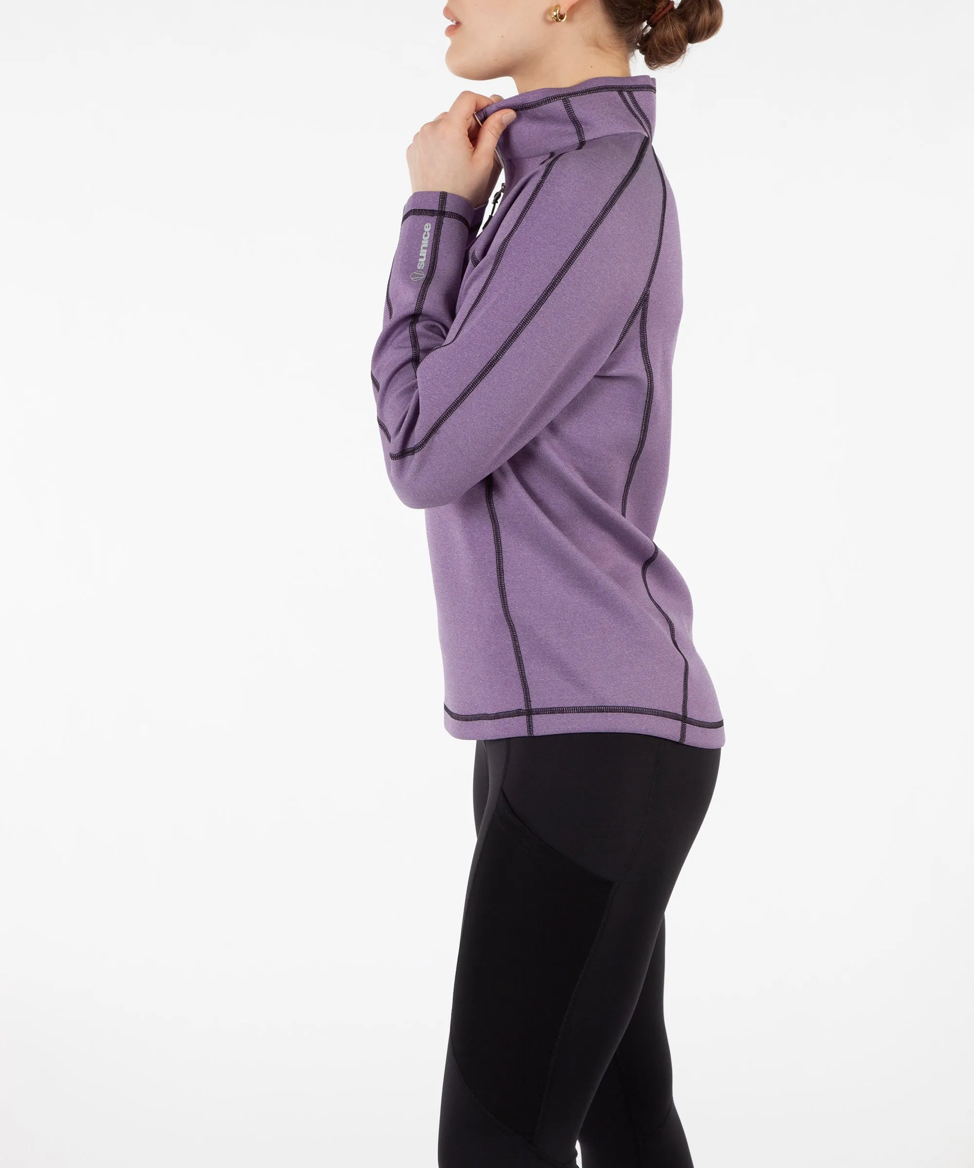 Women's Maddy Lightweight Stretch Thermal Half-Zip Pullover