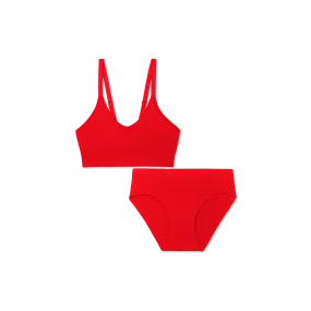 Women's Seamless Scoop Bralette   Brief