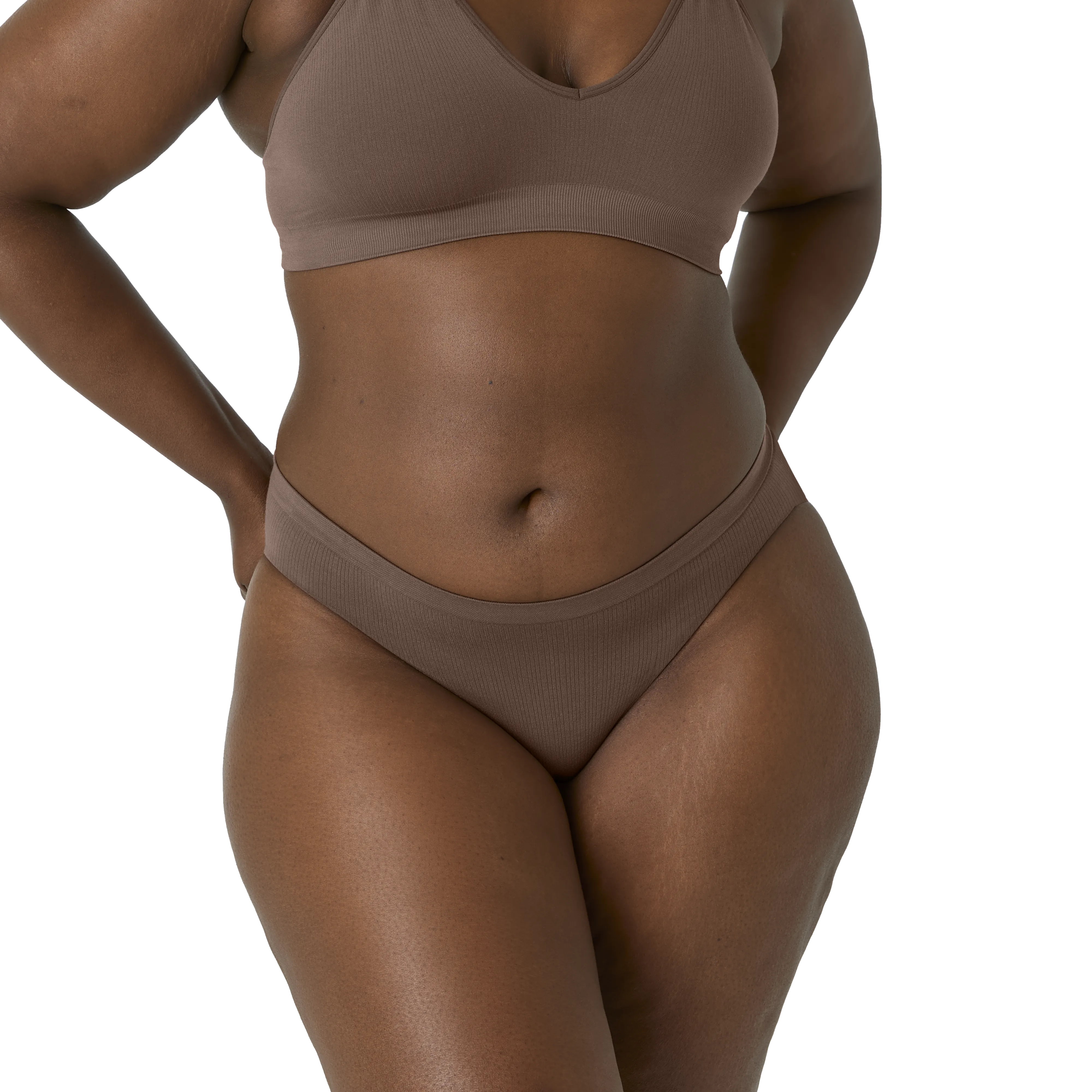 Women's Seamless Triangle Bralette   Brief