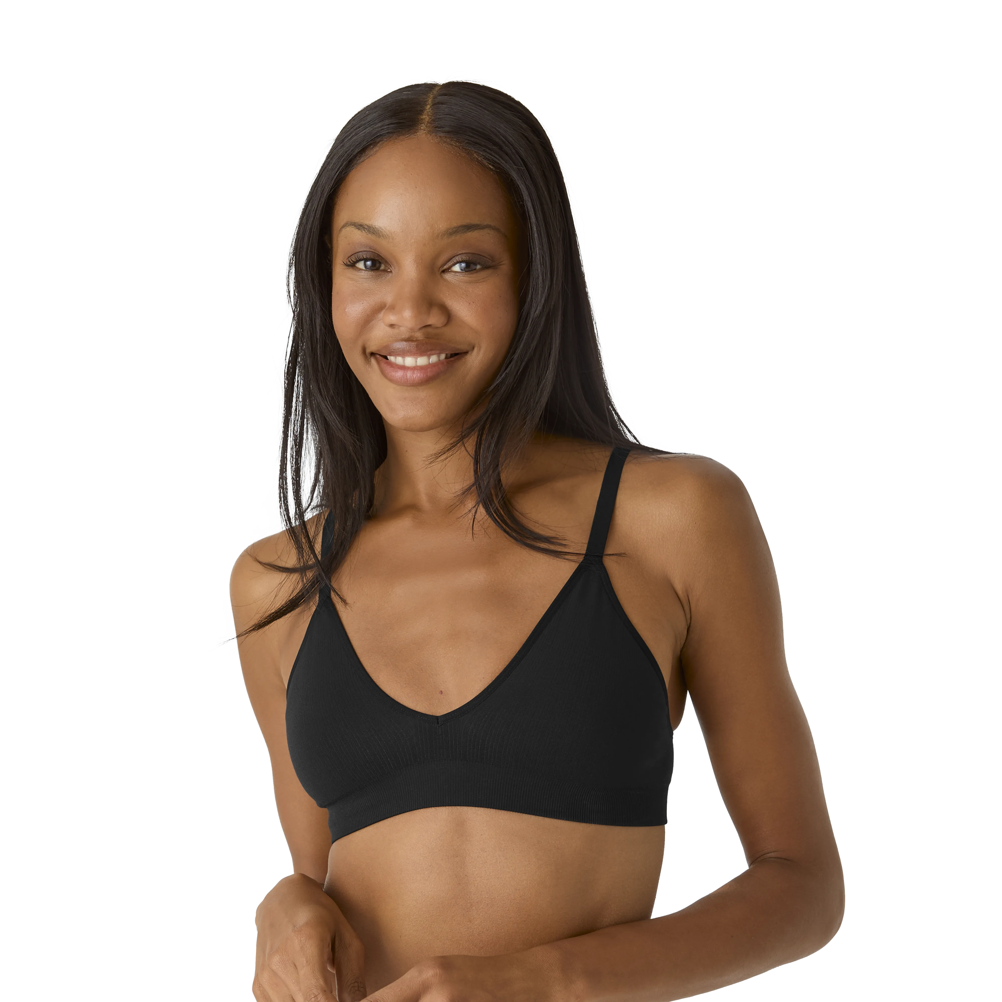 Women's Seamless Triangle Bralette   Brief