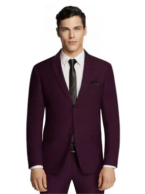 Zander Dark Purple Slim Suit