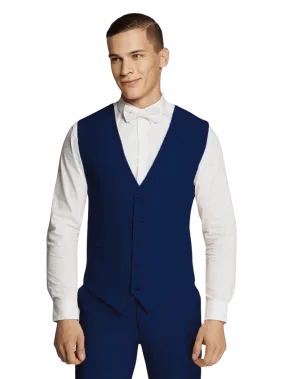 Zander French Blue Waistcoat